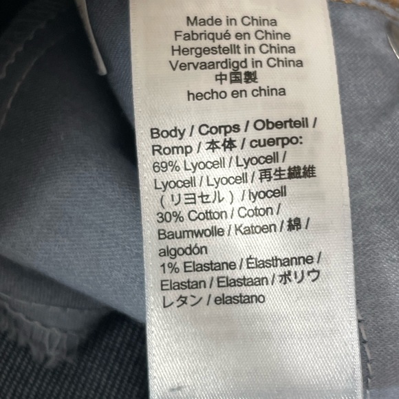 SOLD J. Crew Petite Wide Leg Denim Trouser Jean BP481 28P 28 High Rise y2k - Picture 13 of 15